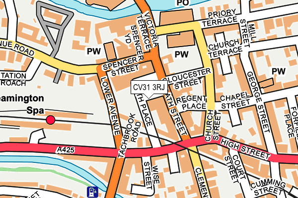 CV31 3RJ map - OS OpenMap – Local (Ordnance Survey) CV31 3RJ map - OS OpenMap – Local (Ordnance Survey)