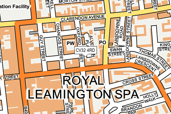 CV32 4RD map - OS OpenMap – Local (Ordnance Survey) CV32 4RD map - OS OpenMap – Local (Ordnance Survey)