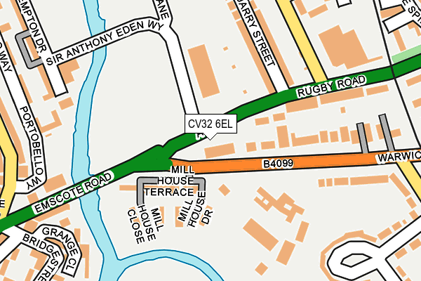 CV32 6EL map - OS OpenMap – Local (Ordnance Survey) CV32 6EL map - OS OpenMap – Local (Ordnance Survey)