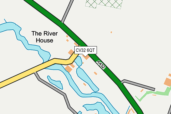CV32 6QT map - OS OpenMap – Local (Ordnance Survey) CV32 6QT map - OS OpenMap – Local (Ordnance Survey)