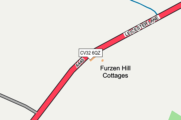 CV32 6QZ map - OS OpenMap – Local (Ordnance Survey) CV32 6QZ map - OS OpenMap – Local (Ordnance Survey)