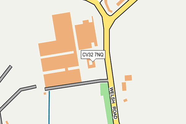 CV32 7NQ map - OS OpenMap – Local (Ordnance Survey) CV32 7NQ map - OS OpenMap – Local (Ordnance Survey)