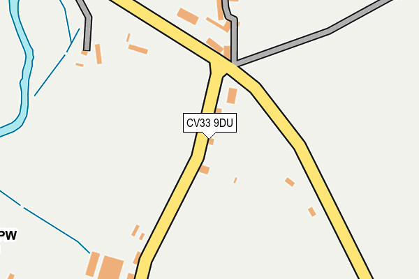 CV33 9DU map - OS OpenMap – Local (Ordnance Survey) CV33 9DU map - OS OpenMap – Local (Ordnance Survey)