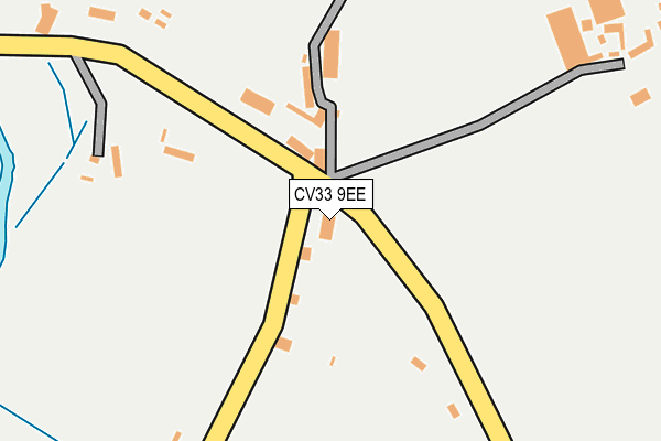 CV33 9EE map - OS OpenMap – Local (Ordnance Survey) CV33 9EE map - OS OpenMap – Local (Ordnance Survey)