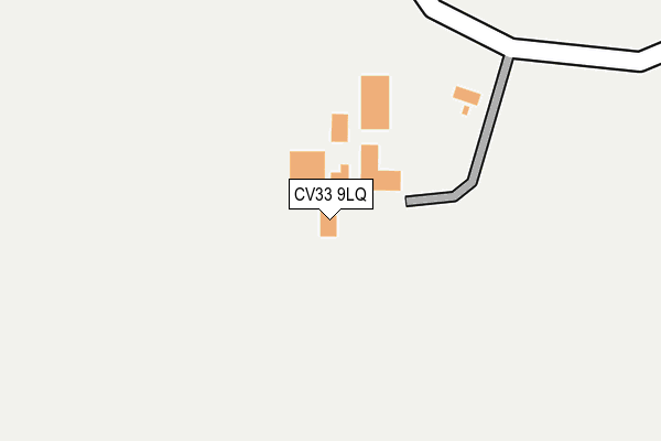 CV33 9LQ map - OS OpenMap – Local (Ordnance Survey) CV33 9LQ map - OS OpenMap – Local (Ordnance Survey)