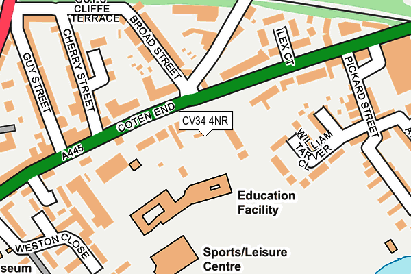 CV34 4NR map - OS OpenMap – Local (Ordnance Survey) CV34 4NR map - OS OpenMap – Local (Ordnance Survey)