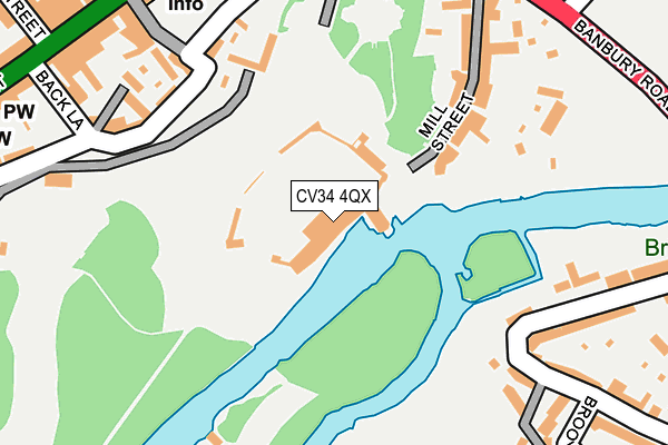 CV34 4QX map - OS OpenMap – Local (Ordnance Survey) CV34 4QX map - OS OpenMap – Local (Ordnance Survey)