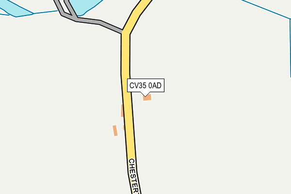 CV35 0AD map - OS OpenMap – Local (Ordnance Survey) CV35 0AD map - OS OpenMap – Local (Ordnance Survey)