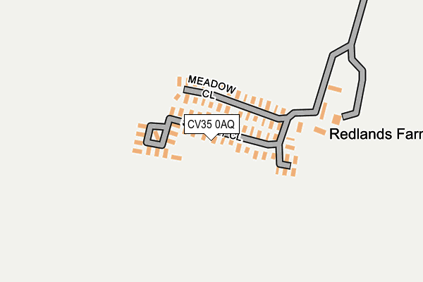 CV35 0AQ map - OS OpenMap – Local (Ordnance Survey) CV35 0AQ map - OS OpenMap – Local (Ordnance Survey)
