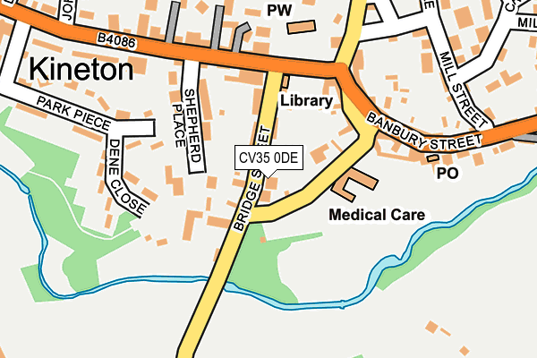 CV35 0DE map - OS OpenMap – Local (Ordnance Survey) CV35 0DE map - OS OpenMap – Local (Ordnance Survey)