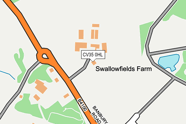 CV35 0HL map - OS OpenMap – Local (Ordnance Survey) CV35 0HL map - OS OpenMap – Local (Ordnance Survey)