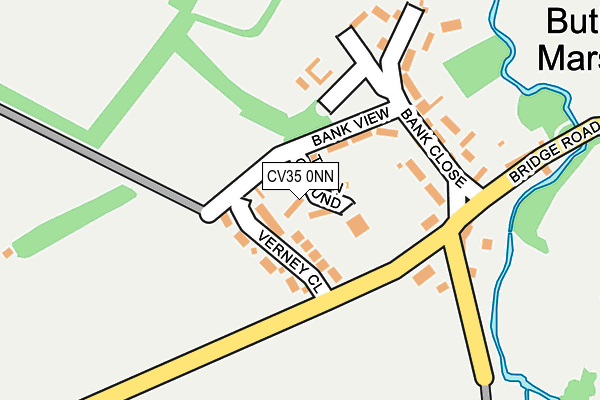 CV35 0NN map - OS OpenMap – Local (Ordnance Survey) CV35 0NN map - OS OpenMap – Local (Ordnance Survey)