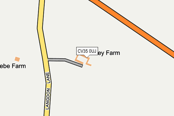 CV35 0UJ map - OS OpenMap – Local (Ordnance Survey) CV35 0UJ map - OS OpenMap – Local (Ordnance Survey)