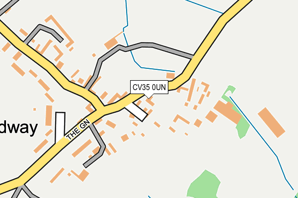 CV35 0UN map - OS OpenMap – Local (Ordnance Survey) CV35 0UN map - OS OpenMap – Local (Ordnance Survey)