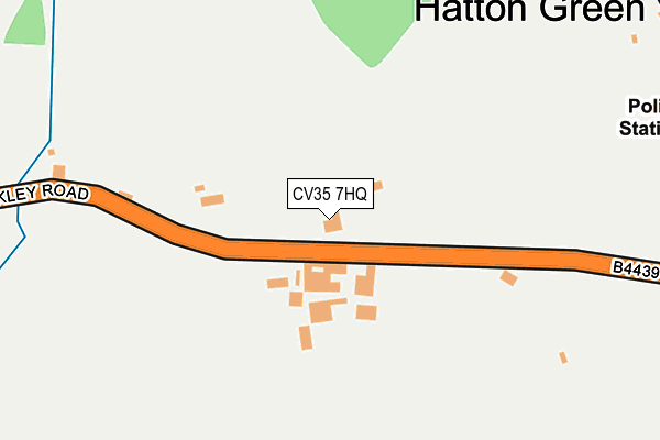 CV35 7HQ map - OS OpenMap – Local (Ordnance Survey) CV35 7HQ map - OS OpenMap – Local (Ordnance Survey)