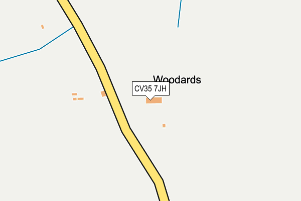 CV35 7JH map - OS OpenMap – Local (Ordnance Survey) CV35 7JH map - OS OpenMap – Local (Ordnance Survey)