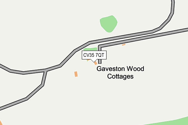 CV35 7QT map - OS OpenMap – Local (Ordnance Survey) CV35 7QT map - OS OpenMap – Local (Ordnance Survey)