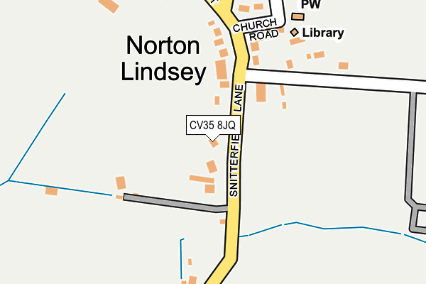 CV35 8JQ map - OS OpenMap – Local (Ordnance Survey) CV35 8JQ map - OS OpenMap – Local (Ordnance Survey)