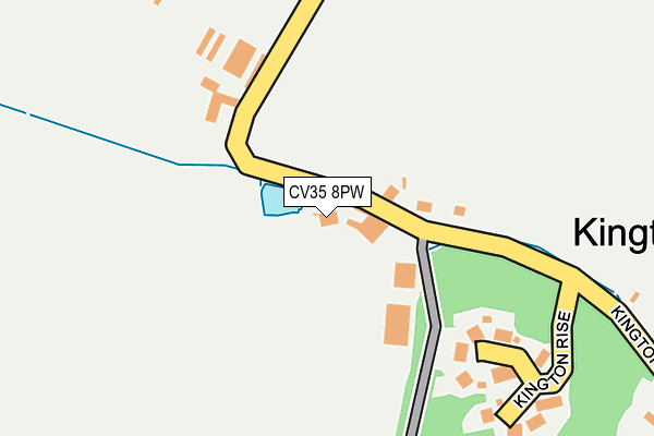 CV35 8PW map - OS OpenMap – Local (Ordnance Survey) CV35 8PW map - OS OpenMap – Local (Ordnance Survey)