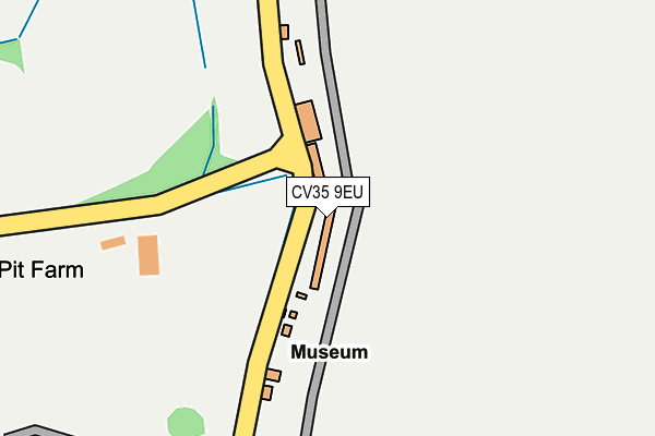 CV35 9EU map - OS OpenMap – Local (Ordnance Survey) CV35 9EU map - OS OpenMap – Local (Ordnance Survey)