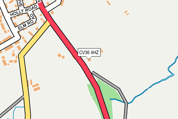 CV36 4HZ map - OS OpenMap – Local (Ordnance Survey) CV36 4HZ map - OS OpenMap – Local (Ordnance Survey)