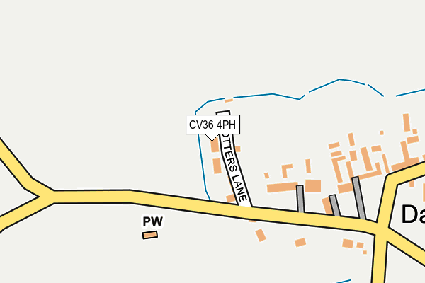 CV36 4PH map - OS OpenMap – Local (Ordnance Survey)