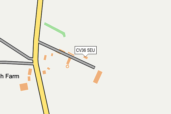 CV36 5EU map - OS OpenMap – Local (Ordnance Survey) CV36 5EU map - OS OpenMap – Local (Ordnance Survey)