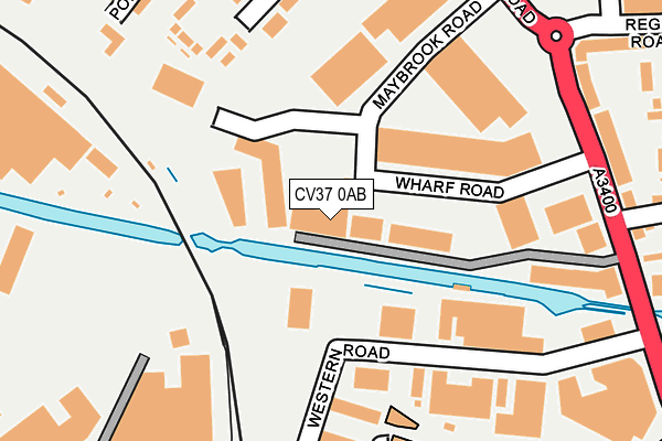 CV37 0AB map - OS OpenMap – Local (Ordnance Survey) CV37 0AB map - OS OpenMap – Local (Ordnance Survey)
