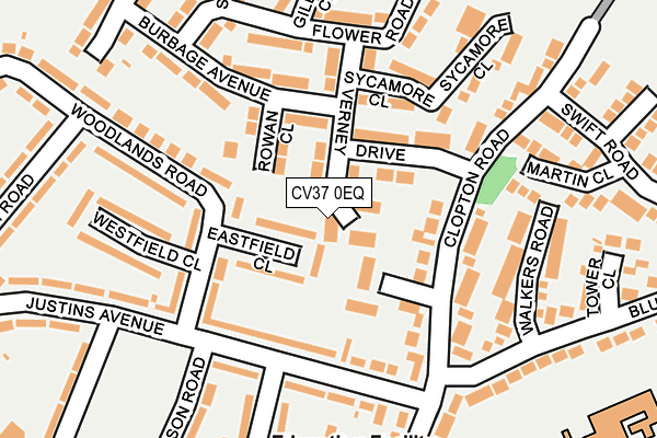 CV37 0EQ map - OS OpenMap – Local (Ordnance Survey) CV37 0EQ map - OS OpenMap – Local (Ordnance Survey)