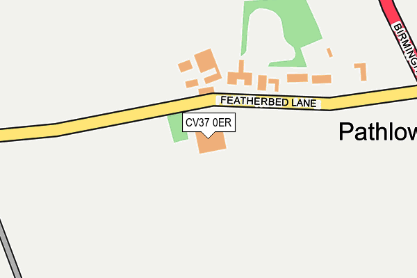 CV37 0ER map - OS OpenMap – Local (Ordnance Survey) CV37 0ER map - OS OpenMap – Local (Ordnance Survey)