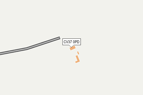 CV37 0PD map - OS OpenMap – Local (Ordnance Survey) CV37 0PD map - OS OpenMap – Local (Ordnance Survey)