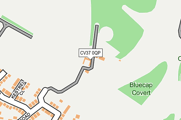 CV37 0QP map - OS OpenMap – Local (Ordnance Survey) CV37 0QP map - OS OpenMap – Local (Ordnance Survey)