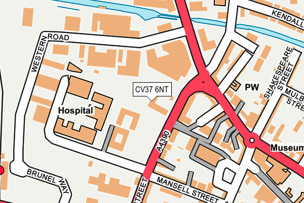 CV37 6NT map - OS OpenMap – Local (Ordnance Survey) CV37 6NT map - OS OpenMap – Local (Ordnance Survey)