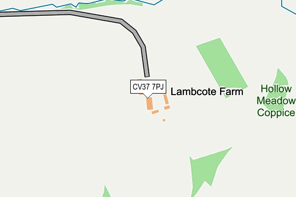 CV37 7PJ map - OS OpenMap – Local (Ordnance Survey) CV37 7PJ map - OS OpenMap – Local (Ordnance Survey)