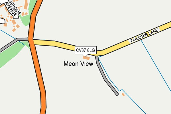 CV37 8LG map - OS OpenMap – Local (Ordnance Survey) CV37 8LG map - OS OpenMap – Local (Ordnance Survey)