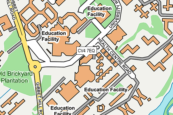 CV4 7EQ map - OS OpenMap – Local (Ordnance Survey) CV4 7EQ map - OS OpenMap – Local (Ordnance Survey)