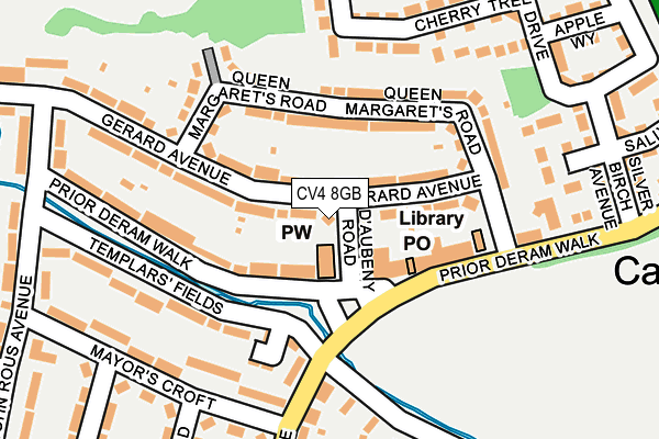 CV4 8GB map - OS OpenMap – Local (Ordnance Survey) CV4 8GB map - OS OpenMap – Local (Ordnance Survey)