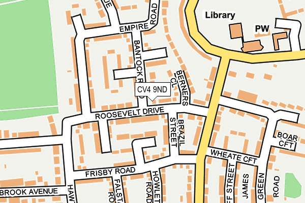 CV4 9ND map - OS OpenMap – Local (Ordnance Survey) CV4 9ND map - OS OpenMap – Local (Ordnance Survey)