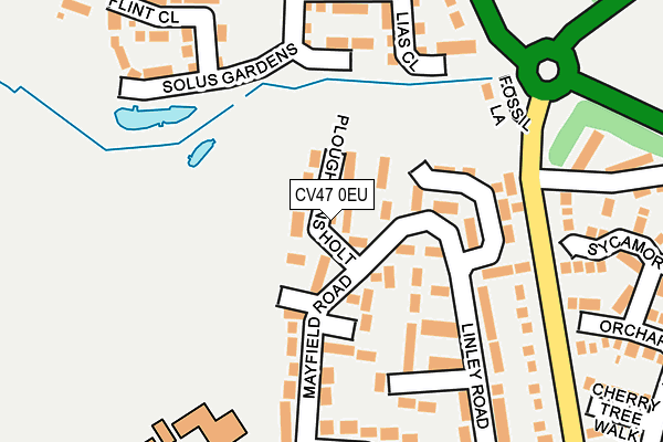 CV47 0EU map - OS OpenMap – Local (Ordnance Survey) CV47 0EU map - OS OpenMap – Local (Ordnance Survey)