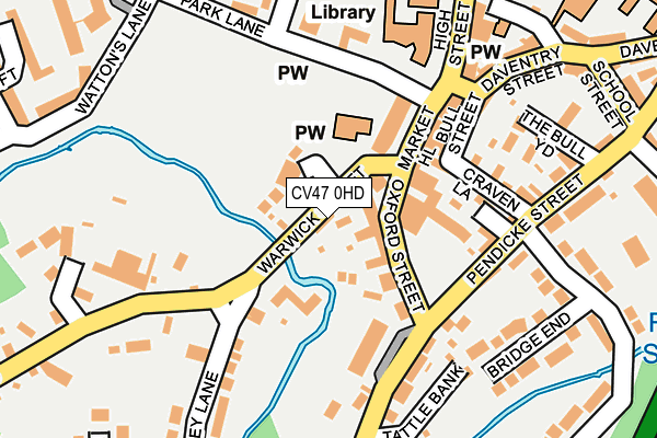 CV47 0HD map - OS OpenMap – Local (Ordnance Survey) CV47 0HD map - OS OpenMap – Local (Ordnance Survey)