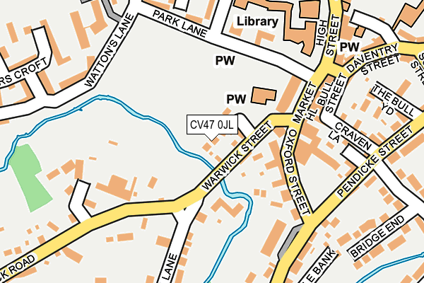 CV47 0JL map - OS OpenMap – Local (Ordnance Survey) CV47 0JL map - OS OpenMap – Local (Ordnance Survey)