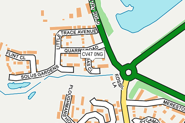 CV47 0NG map - OS OpenMap – Local (Ordnance Survey) CV47 0NG map - OS OpenMap – Local (Ordnance Survey)