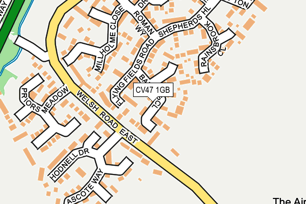 CV47 1GB map - OS OpenMap – Local (Ordnance Survey) CV47 1GB map - OS OpenMap – Local (Ordnance Survey)
