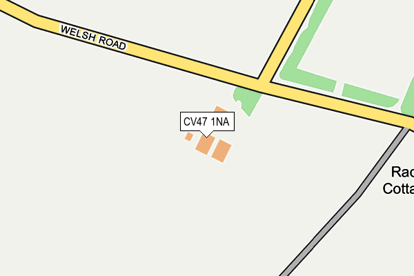 CV47 1NA map - OS OpenMap – Local (Ordnance Survey) CV47 1NA map - OS OpenMap – Local (Ordnance Survey)