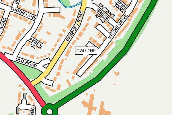 CV47 1NP map - OS OpenMap – Local (Ordnance Survey) CV47 1NP map - OS OpenMap – Local (Ordnance Survey)
