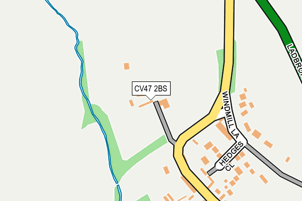 CV47 2BS map - OS OpenMap – Local (Ordnance Survey) CV47 2BS map - OS OpenMap – Local (Ordnance Survey)