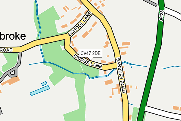 CV47 2DE map - OS OpenMap – Local (Ordnance Survey) CV47 2DE map - OS OpenMap – Local (Ordnance Survey)