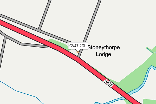 CV47 2DL map - OS OpenMap – Local (Ordnance Survey) CV47 2DL map - OS OpenMap – Local (Ordnance Survey)