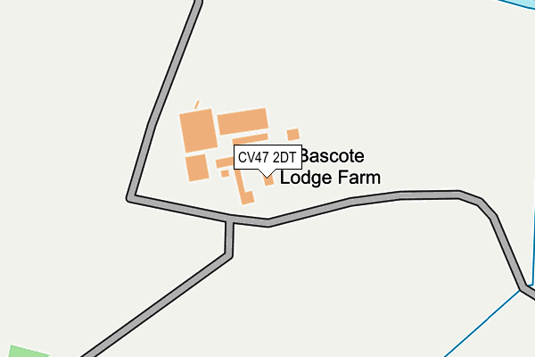 CV47 2DT map - OS OpenMap – Local (Ordnance Survey) CV47 2DT map - OS OpenMap – Local (Ordnance Survey)