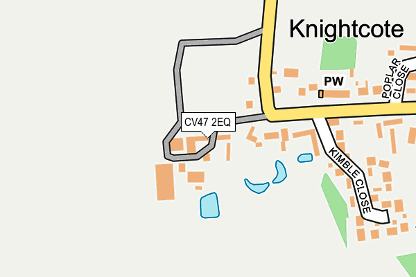 CV47 2EQ map - OS OpenMap – Local (Ordnance Survey) CV47 2EQ map - OS OpenMap – Local (Ordnance Survey)
